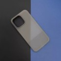 Housse Kingxbar Plain Series pour iPhone 13 housse en silicone gris