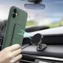 Wozinsky Kickstand Case étui en silicone avec support pour iPhone 13 mini menthe