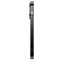 Baseus Glitter Hard PC Case Housse de galvanoplastie transparente pour iPhone 13 Pro Max noir (ARMC000201)