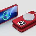 Coque avant et arrière Joyroom 360 Full Case pour iPhone 13 Pro Max + protecteur d&#39;écran en verre trempé rouge (JR-BP928 rou