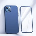 Coque avant et arrière Joyroom 360 Full Case pour iPhone 13 + protecteur d&#39;écran en verre trempé bleu (JR-BP927 bleu)