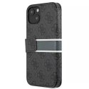 Guess GUBKP13S4GDGR iPhone 13 mini 5,4" gris / livre gris 4G Stripe