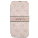 Guess GUBKP13S4GDPI iPhone 13 mini 5.4" livre rose / rose 4G Stripe