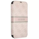 Guess GUBKP13S4GDPI iPhone 13 mini 5.4" livre rose / rose 4G Stripe