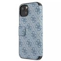 Guess GUBKP13S4GMGBL iPhone 13 mini 5,4 "bleu / bleu livre 4G Big Metal Logo