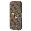 Guess GUBKP13S4GMGBR iPhone 13 mini 5,4 "marron / marron livre 4G Big Metal Logo