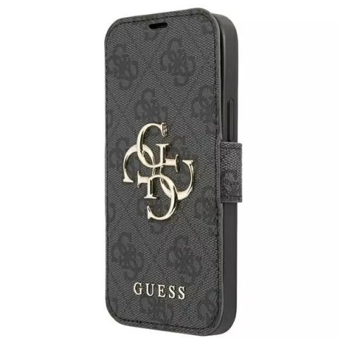 Guess GUBKP13S4GMGGR iPhone 13 mini 5,4 "gris / gris livre 4G Big Metal Logo