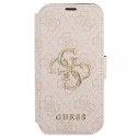 Guess GUBKP13S4GMGPI iPhone 13 mini 5,4 " livre rose / rose 4G Big Metal Logo