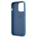 Guess GUHCP13L4GMRBL iPhone 13 Pro / 13 6,1 "étui rigide bleu / bleu 4G avec support à anneau