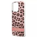 Guess GUHCP13LHSLEOP iPhone 13 Pro / 13 6.1 " rose / rose hardcase Leopard