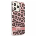 Guess GUHCP13LHSLEOP iPhone 13 Pro / 13 6.1 " rose / rose hardcase Leopard