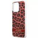 Guess GUHCP13LHSLEOR iPhone 13 Pro / 13 6.1" rouge / rouge hardcase Leopard