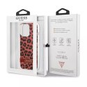 Guess GUHCP13LHSLEOR iPhone 13 Pro / 13 6.1" rouge / rouge hardcase Leopard