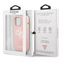 Guess GUHCP13LLS4GWPI iPhone 13 Pro / 13 6.1 " rose / rose étui rigide Silicone 4G Logo