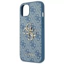 Guess GUHCP13S4GMGBL iPhone 13 mini 5,4" coque rigide bleu / bleu 4G Big Metal Logo