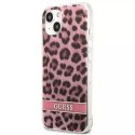 Guess GUHCP13SHSLEOP iPhone 13 mini 5,4 " rose / rose hardcase Leopard