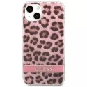 Guess GUHCP13SHSLEOP iPhone 13 mini 5,4 " rose / rose hardcase Leopard