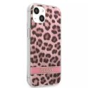 Guess GUHCP13SHSLEOP iPhone 13 mini 5,4 " rose / rose hardcase Leopard