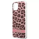 Guess GUHCP13SHSLEOP iPhone 13 mini 5,4 " rose / rose hardcase Leopard