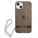 Guess GUHCP13SHTSGSK iPhone 13 mini 5,4 "étui rigide noir / noir translucide Stap