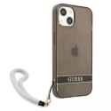 Guess GUHCP13SHTSGSK iPhone 13 mini 5,4 "étui rigide noir / noir translucide Stap