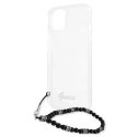 Guess GUHCP13SKPSBK iPhone 13 mini 5,4" Coque rigide transparente Black Pearl