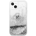 Guess GUHCP13SLG4GSI iPhone 13 mini 5,4" étui rigide argent / argent 4G Big Liquid Glitter