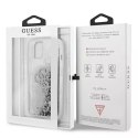 Guess GUHCP13SLG4GSI iPhone 13 mini 5,4" étui rigide argent / argent 4G Big Liquid Glitter