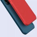 Coque Nillkin Super Frosted Shield + béquille pour iPhone 13 Pro Max bleu