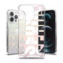 Coque PC Ringke Fusion Design avec pare-chocs en TPU pour iPhone 13 Pro transparent (FD548E89)