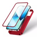 Coque avant et arrière Joyroom 360 Full Case pour iPhone 13 + protecteur d'écran en verre trempé rouge (JR-BP927 rouge)