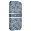 Guess GUBKP13S4GDBL iPhone 13 mini 5.4" bleu/bleu livre 4G Stripe