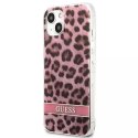 Guess GUHCP13MHSLEOP iPhone 13 6.1 " rose / rose hardcase Leopard