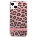 Guess GUHCP13MHSLEOP iPhone 13 6.1 " rose / rose hardcase Leopard