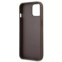 Guess GUHCP13S4GDBR iPhone 13 mini 5,4" brązowy/brown hardcase 4G Stripe