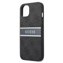 Guess GUHCP13S4GDGR iPhone 13 mini 5,4" szary/grey hardcase 4G Stripe