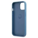 Guess GUHCP13S4GMRBL iPhone 13 mini 5,4 "hardcase bleu / bleu 4G avec support à anneau