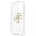 Guess GUHCP13SKS4GGO iPhone 13 mini 5,4" Transparent hardcase 4G Gold Charms Collection