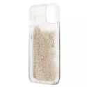 Guess GUHCP13SLG4GGO iPhone 13 mini 5,4" złoty/gold hardcase 4G Big Liquid Glitter