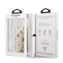 Guess GUHCP13SLGPEGO iPhone 13 mini 5,4 "hardcase or / or Peony Liquid Glitter