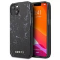 Guess GUHCP13SPCUMABK iPhone 13 mini 5,4" czarny/black hardcase Marble