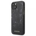 Guess GUHCP13SPCUMABK iPhone 13 mini 5,4" czarny/black hardcase Marble