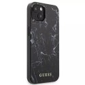 Guess GUHCP13SPCUMABK iPhone 13 mini 5,4" czarny/black hardcase Marble