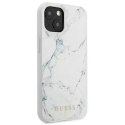 Guess GUHCP13SPCUMAWH iPhone 13 mini 5,4" biały/white hardcase Marble