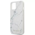 Guess GUHCP13SPCUMAWH iPhone 13 mini 5,4" biały/white hardcase Marble