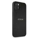 Guess GUHCP13SPSASBBK iPhone 13 mini 5,4" czarny/black Saffiano Strap