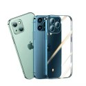 Joyroom Chery Mirror Case Cover pour iPhone 13 Cadre Métallique Bleu (JR-BP907 bleu royal)