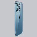 Joyroom Chery Mirror Case Cover pour iPhone 13 Cadre Métallique Bleu (JR-BP907 bleu royal)