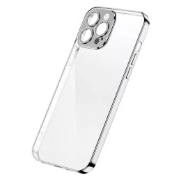 Joyroom Chery Mirror Case Cover pour iPhone 13 Cadre métallique Argent (JR-BP907 argent)