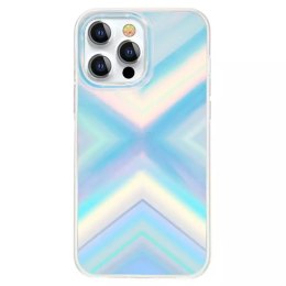Kingxbar Streamer Series Étui de téléphone élégant de luxe pour iPhone 13 blue (Triangle)